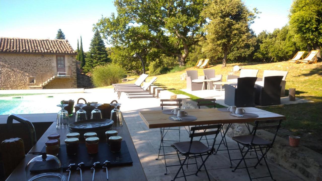 La Ferme Les Eybrachas Hotel Reauville Exterior photo